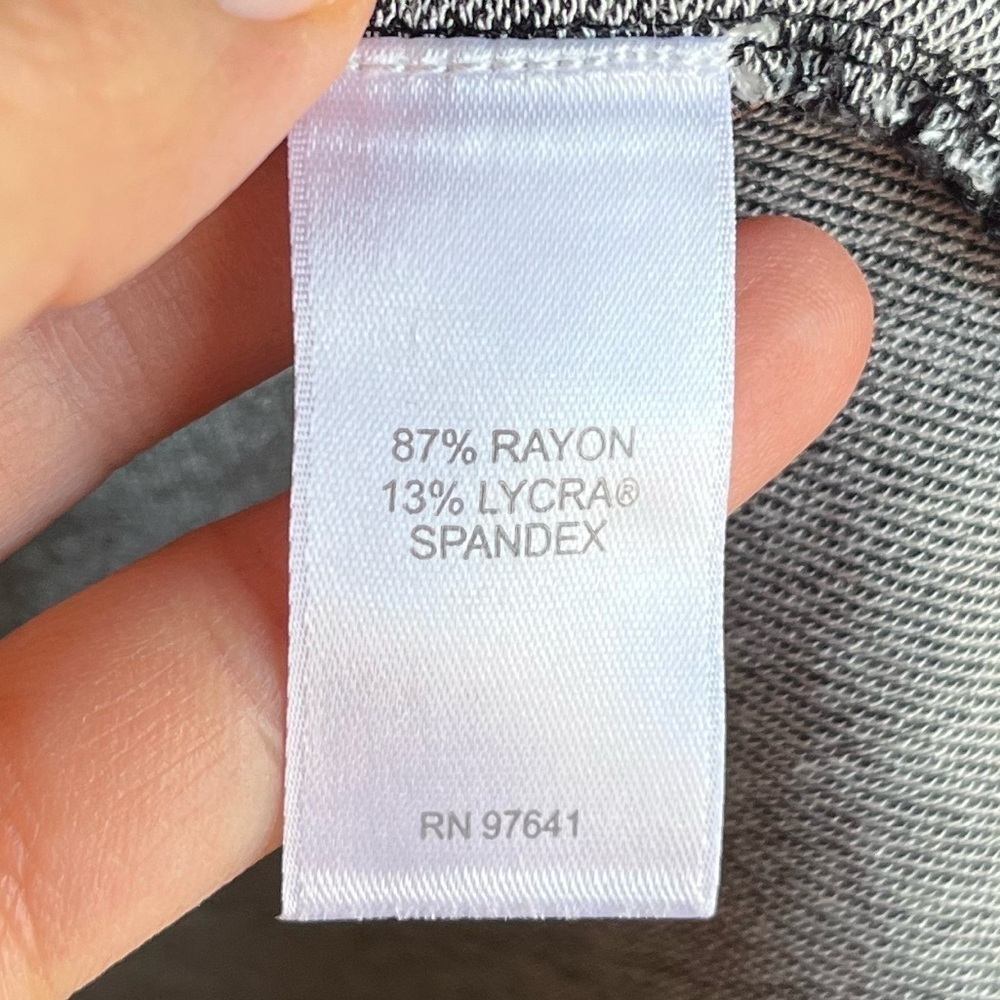 J. Jill Grey Wearever Collection Button Front Long Line Jacket Office We… - Picture 9 of 11